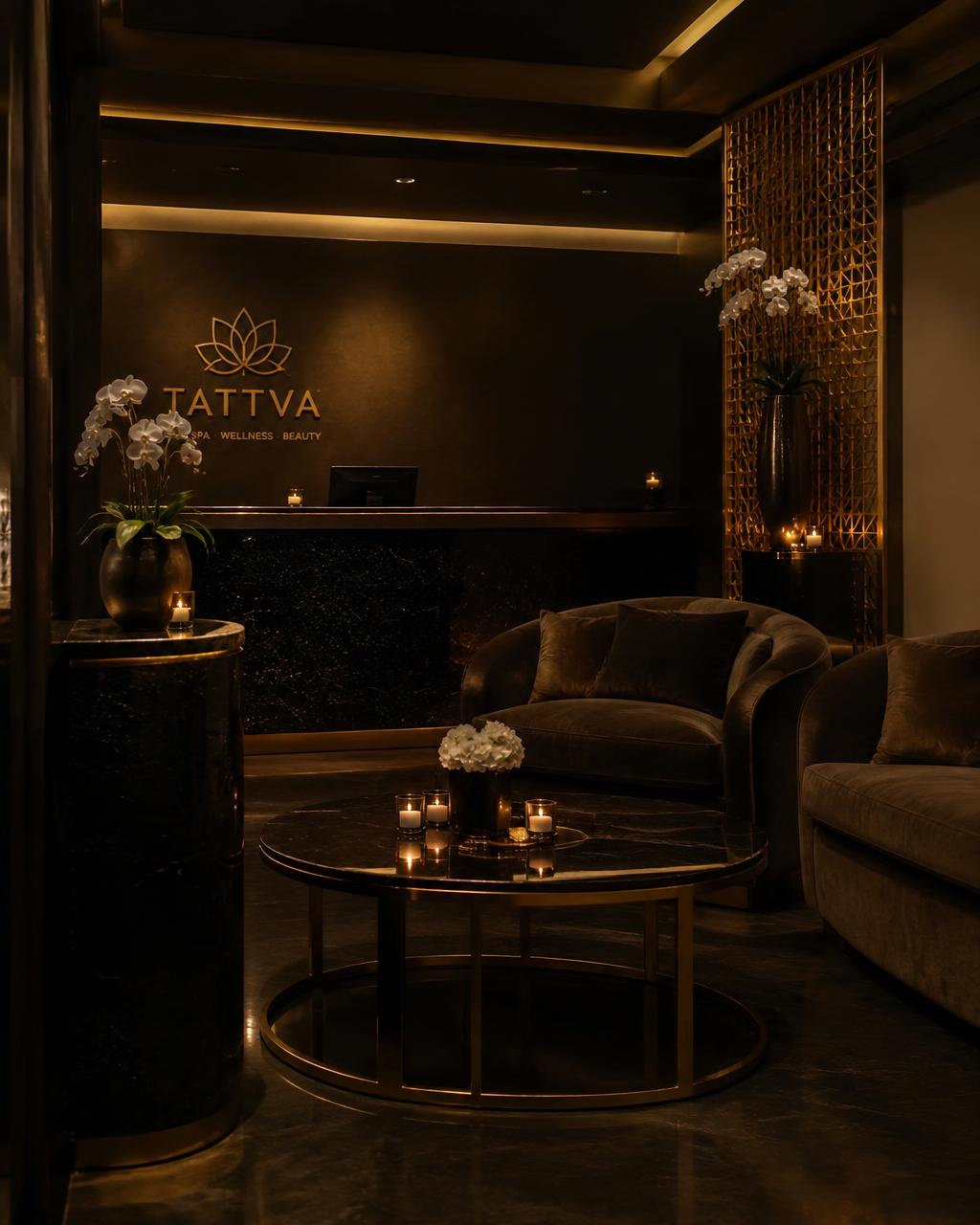 The Bliss International Spa interior